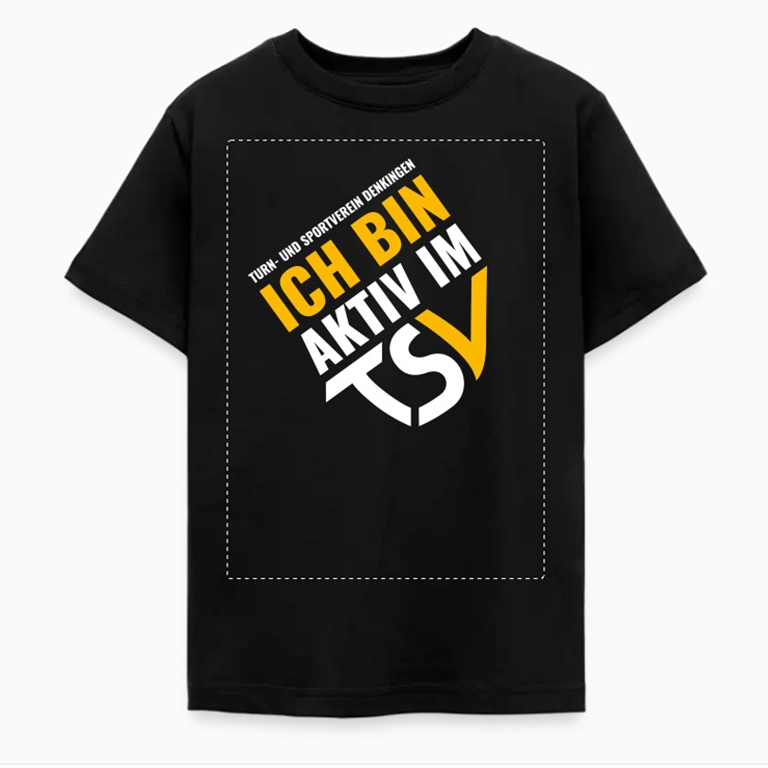 Aktiv im T-Shirt Jugend