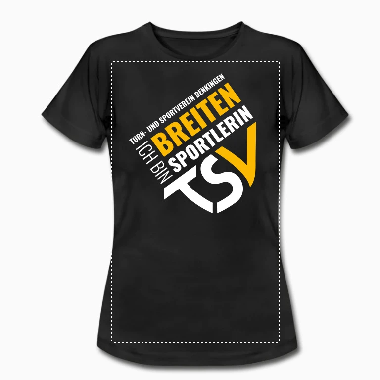 Breitensportlerin T-Shirt Damen