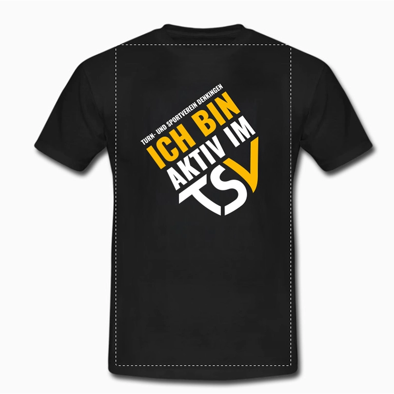 Aktiv im T-Shirt Herren