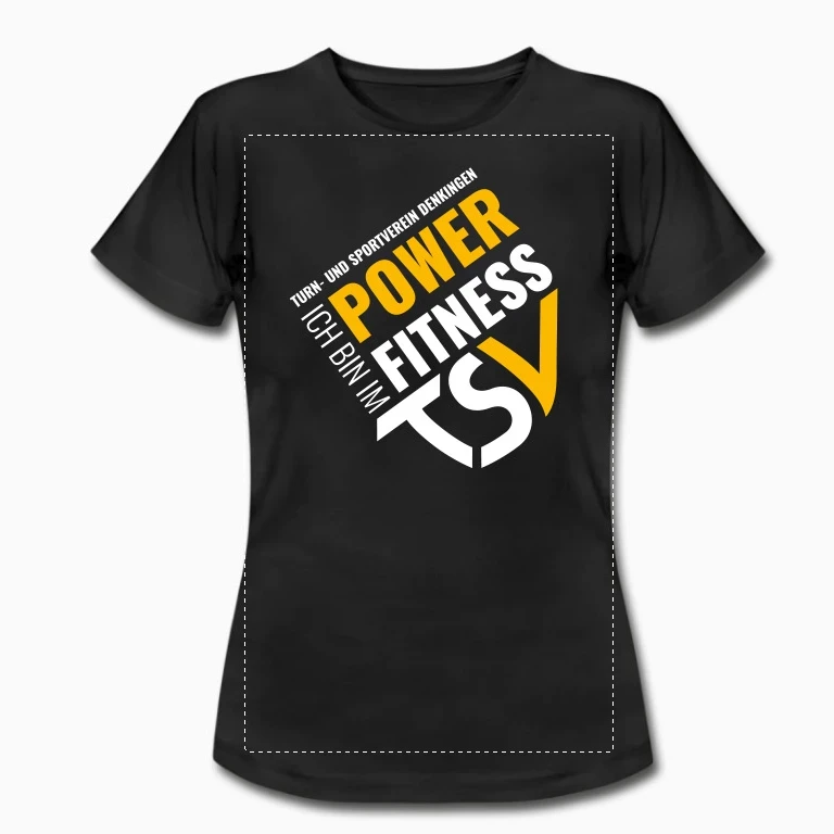 Powerfitness T-Shirt Damen